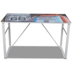 Bureau Rectangulaire Unique VidaXL -France Bureau Soldes 2022 1017389 3