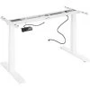TECTAKE Bureau Assis Debout Pied De Bureau Réglable En Hauteur Electrique 180 Cm X 68 Cm X 123 Cm En Acier Blanc - Blanc -France Bureau Soldes 2022 10586609 1