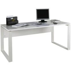 OFFICE24 Bureau Blanc 170x80cm Surface Pour Travail Et Studio Ghost-Desk -France Bureau Soldes 2022 10814584 3