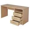TOPKIT | Table De Bureau Valence 4040| Grande Table D'ordinateur | Bureau Avec Tiroirs | Table D'étude | Chêne -France Bureau Soldes 2022 12169270 1