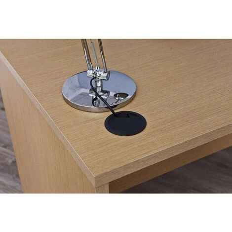 TOPKIT | Table De Bureau Jarama 9021 | Bureau | Table D'ordinateur Pour Bureau à Domicile | Chêne 6 TOPKIT | Table De Bureau Jarama 9021 | Bureau | Table D'ordinateur Pour Bureau à Domicile | Chêne – Image 4