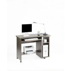 TOPKIT |Salamanca 9401 Table D'ordinateur|Table De Bureau| Table Avec Plateau Amovible |Table D'ordinateur Pour Bureau à Domicile|Chêne