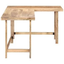 VidaXL Bureau 180x120x76 Cm Bois De Manguier Massif - Brun -France Bureau Soldes 2022 13264196 3