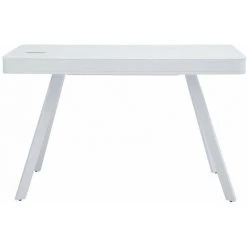 MILIBOO Bureau Connecté Multimédia En Verre Métal CLEVER - Blanc - Blanc 10 MILIBOO Bureau Connecté Multimédia En Verre Métal CLEVER - Blanc - Blanc -France Bureau Soldes 2022 13950223 4