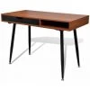 HELLOSHOP26 Bureau Table Meuble Travail Informatique Ordinateur Brun - Marron -France Bureau Soldes 2022 13977335 1
