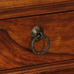 HELLOSHOP26 Bureau Table Meuble Travail Informatique Bois Massif De Sesham 120 Cm - Bois -France Bureau Soldes 2022 13998866 2