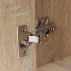 VIDAXL Bureau Avec Tiroir Et Placard 100 X 40 X 73 Cm Chêne - Brun -France Bureau Soldes 2022 14076399 3