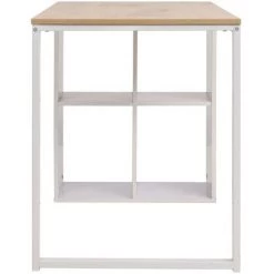 VIDAXL Table D'écriture 120 X 60 X 75 Cm Chêne Et Blanc - Meubles - Meubles De Bureau - Bureaux - Brun - Brun -France Bureau Soldes 2022 14077532 5