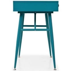 VIDAXL Bureau Avec Tiroir 90 X 50 X 76,5 Cm Vert Antique - Meubles - Meubles De Bureau - Bureaux - Vert - Vert -France Bureau Soldes 2022 14077700 4