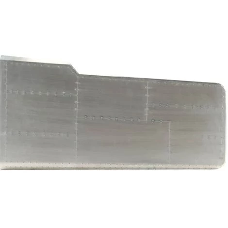 VIDAXL Bureau Aviator Vintage Style Aviateur 120 X 60 X 76 Cm - Meubles - Meubles De Bureau - Bureaux - Argent - Argent 6 VIDAXL Bureau Aviator Vintage Style Aviateur 120 X 60 X 76 Cm - Meubles - Meubles De Bureau - Bureaux - Argent - Argent – Image 4