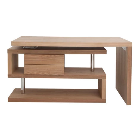 MILIBOO Bureau Design Modulable Avec Rangement 2 Tiroirs Amovible MAX - Naturel Foncé - Naturel Foncé 5 MILIBOO Bureau Design Modulable Avec Rangement 2 Tiroirs Amovible MAX - Naturel Foncé - Naturel Foncé – Image 3