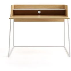 Mc Haus - Bureau Office Desk Office Kala 120x62x89cm Blanc -France Bureau Soldes 2022 15085869 3