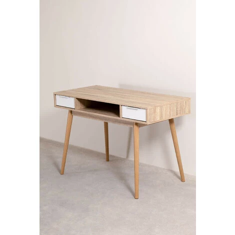 Bureau En Bois De Sapin Et Pin Baldri SKLUM Bois Aggloméré - NATUREL 5 Bureau En Bois De Sapin Et Pin Baldri SKLUM Bois Aggloméré - NATUREL – Image 3