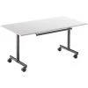 SODEMATUB Table Mobile à Plateau Rabattable - H X L X P 720 X 1400 X 800 Mm - Gris - Coloris Plateau: Gris 2 SODEMATUB Table Mobile à Plateau Rabattable - H X L X P 720 X 1400 X 800 Mm - Gris - Coloris Plateau: Gris -France Bureau Soldes 2022 15705378 1