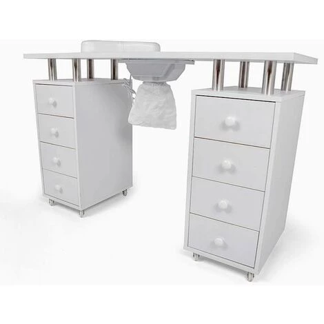 BODYLINE - HEALTH AND MASSAGE Table Manucure Et Reconstruction Des Ongles Avec Aspirateur Et Tiroirs Squoval 6 BODYLINE - HEALTH AND MASSAGE Table Manucure Et Reconstruction Des Ongles Avec Aspirateur Et Tiroirs Squoval – Image 4