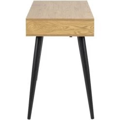 MILIBOO Bureau Scandinave Bois BALZAC - Bois Clair / Noir - Bois Clair / Noir -France Bureau Soldes 2022 15836611 3