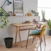 MOB-IN Bureau Scandinave Chêne 120 Cm MOBOX - Bois Clair -France Bureau Soldes 2022 15964767 1