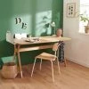 MOB-IN Bureau Scandinave Chêne 150 Cm MOBOX - Bois Clair -France Bureau Soldes 2022 15964769 1