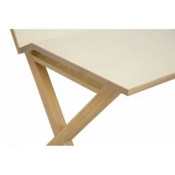 MOB-IN Bureau Scandinave Frêne Blanc 130 Cm TILT - Blanc -France Bureau Soldes 2022 15964773 5