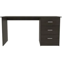 HABITAT ET JARDIN Bureau "Laury" - 121 X 55 X 74 Cm - Noir -France Bureau Soldes 2022 16135701 2