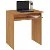 HUCOCO MALAWI - Bureau Informatique Compacte 68x74x51 Cm - Support Coulissant Clavier - Design Moderne - Table Ordinateur Portable - Marron -France Bureau Soldes 2022 16209511 1