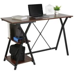 OOBEST Bureau Informatique Meuble De Rangement De Bibliothèque Structure En Métal 11 OOBEST Bureau Informatique Meuble De Rangement De Bibliothèque Structure En Métal -France Bureau Soldes 2022 16245637 5