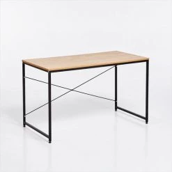 OFFICE24 Bureau Industriel En Métal Et Bois 180x60 Pour Travail Et études Wootop XL 9 OFFICE24 Bureau Industriel En Métal Et Bois 180x60 Pour Travail Et études Wootop XL -France Bureau Soldes 2022 16298344 3