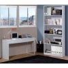 CAESAROO Bureau 138x50 Cm Blanc Mat Avec Deux Tiroirs | Blanc -France Bureau Soldes 2022 16625345 1