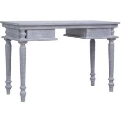 Bureau 120x50x78 Cm Bois D'acajou Massif VidaXL -France Bureau Soldes 2022 16633822 5