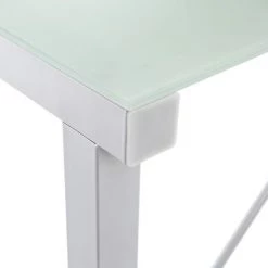INTEROUGE Bureau En Verre Trempé Moderne, Bureau Informatique, Poste De Travail Blanc 8 INTEROUGE Bureau En Verre Trempé Moderne, Bureau Informatique, Poste De Travail Blanc -France Bureau Soldes 2022 16985733 3