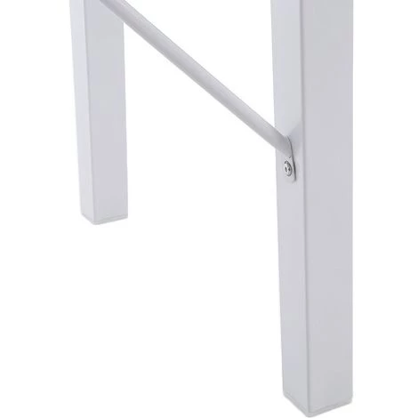 INTEROUGE Bureau En Verre Trempé Moderne, Bureau Informatique, Poste De Travail Blanc 6 INTEROUGE Bureau En Verre Trempé Moderne, Bureau Informatique, Poste De Travail Blanc – Image 4