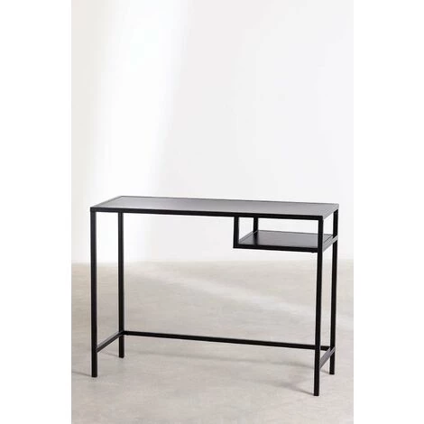 Console En Acier Gori SKLUM Acier - Noir 5 Console En Acier Gori SKLUM Acier - Noir – Image 3