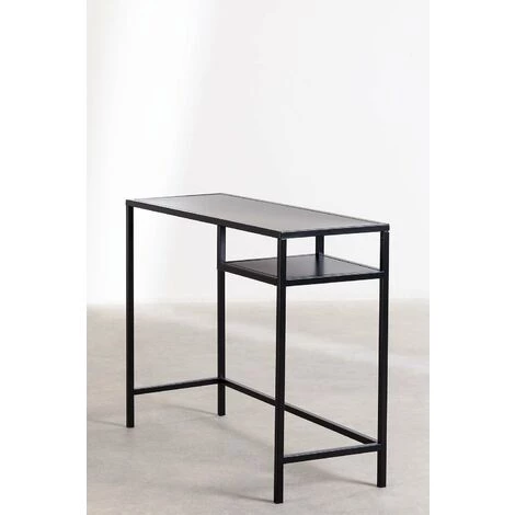 Console En Acier Gori SKLUM Acier - Noir 6 Console En Acier Gori SKLUM Acier - Noir – Image 4