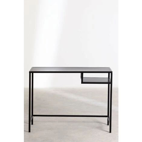 Console En Acier Gori SKLUM Acier - Noir 7 Console En Acier Gori SKLUM Acier - Noir – Image 5