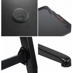 HAPPY GARDEN Bureau Gamer à LED LARA - Noir -France Bureau Soldes 2022 18364325 3