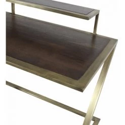 MADE IN MEUBLES Bureau Industriel Style Pupitre En Métal - Cuivre -France Bureau Soldes 2022 18478745 4