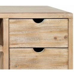 MADE IN MEUBLES Bureau En Bois De Sapin Natural - Marron 9 MADE IN MEUBLES Bureau En Bois De Sapin Natural - Marron -France Bureau Soldes 2022 18478852 4