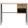 MADE IN MEUBLES Bureau En Bois De Frêne Et Métal Ortense - Noir 2 MADE IN MEUBLES Bureau En Bois De Frêne Et Métal Ortense - Noir -France Bureau Soldes 2022 18496624 1