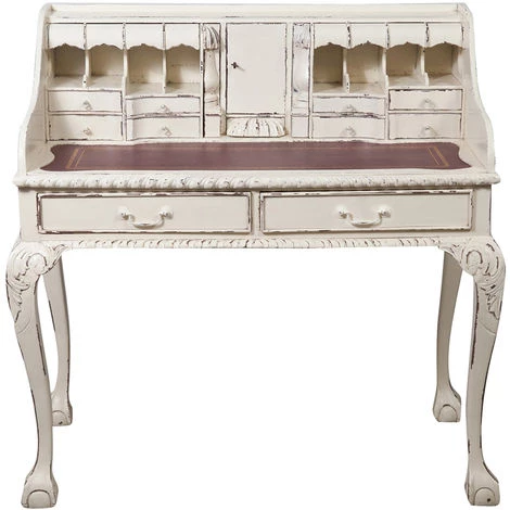 BISCOTTINI Ecritoire Lady Secreaie En Bois Massif D'acajou Finition Noyer L103xPR64xH105 Cm 3 BISCOTTINI Ecritoire Lady Secreaie En Bois Massif D'acajou Finition Noyer L103xPR64xH105 Cm