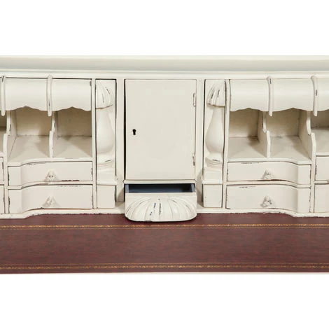 BISCOTTINI Ecritoire Lady Secreaie En Bois Massif D'acajou Finition Noyer L103xPR64xH105 Cm 5 BISCOTTINI Ecritoire Lady Secreaie En Bois Massif D'acajou Finition Noyer L103xPR64xH105 Cm – Image 3