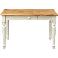 BISCOTTINI Table à Rallonge Style Champêtre En Bois Massif De Tilleul Avec Structure Antique Blanche Et Plan En Finition Naturelle 8 BISCOTTINI Table à Rallonge Style Champêtre En Bois Massif De Tilleul Avec Structure Antique Blanche Et Plan En Finition Naturelle -France Bureau Soldes 2022 18527417 2
