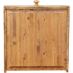 BISCOTTINI Table Non Extensible Style Rustique En Bois Massif Finition De Tilleulul Et Noyer -France Bureau Soldes 2022 18527424 5