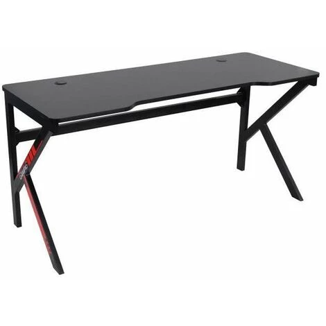 AUTRES ALPHA Bureau De Gaming En Métal Noir - L 150 X P 60 X H 72 Cm 3 AUTRES ALPHA Bureau De Gaming En Métal Noir - L 150 X P 60 X H 72 Cm