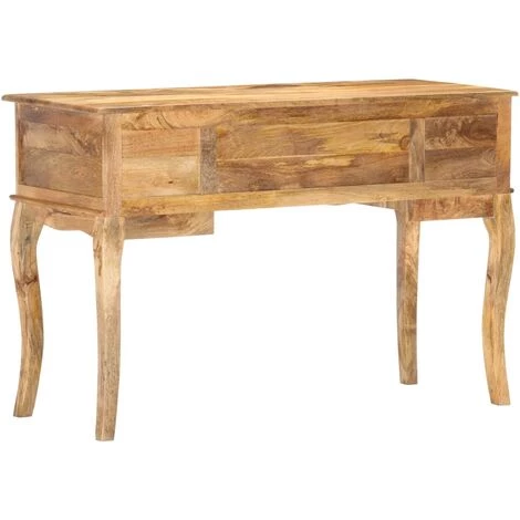 Bureau Bois De Manguier Massif 115x45x75 Cm Couleur Naturelle VidaXL 6 Bureau Bois De Manguier Massif 115x45x75 Cm Couleur Naturelle VidaXL – Image 4