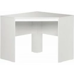 BEAUX MEUBLES PAS CHERS Bureau D'Angle Blanc