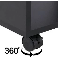 Yaheetech Meuble Bureau Informatique Pour Ordinateur à Roulettes Avec Grand Support Clavier Coulissant 4 étagères Noir 10 Yaheetech Meuble Bureau Informatique Pour Ordinateur à Roulettes Avec Grand Support Clavier Coulissant 4 étagères Noir -France Bureau Soldes 2022 19380710 4