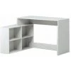 DEMEYERE NAGANO Bureau D'angle Contemporain Blanc Mat - L 111,9 Cm