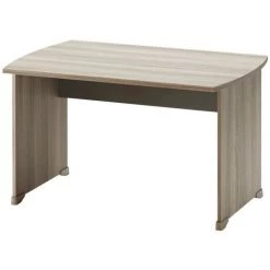 Table De Bureau Avec Patins L140 Cm - Fabrication Française - Calicosy - Bois Clair - Bois Clair -France Bureau Soldes 2022 19630927 3
