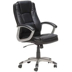 LE QUAI DES AFFAIRES Fauteuil De Bureau BOSS / Noir/ 64x69x116 Cm -France Bureau Soldes 2022 21452560 2