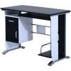 HOMCOM Bureau Informatique Design En Mdf 100 L X 52 I X 75H Cm Noir Et Blanc - Noir 1 HOMCOM Bureau Informatique Design En Mdf 100 L X 52 I X 75H Cm Noir Et Blanc - Noir -France Bureau Soldes 2022 2200711 1